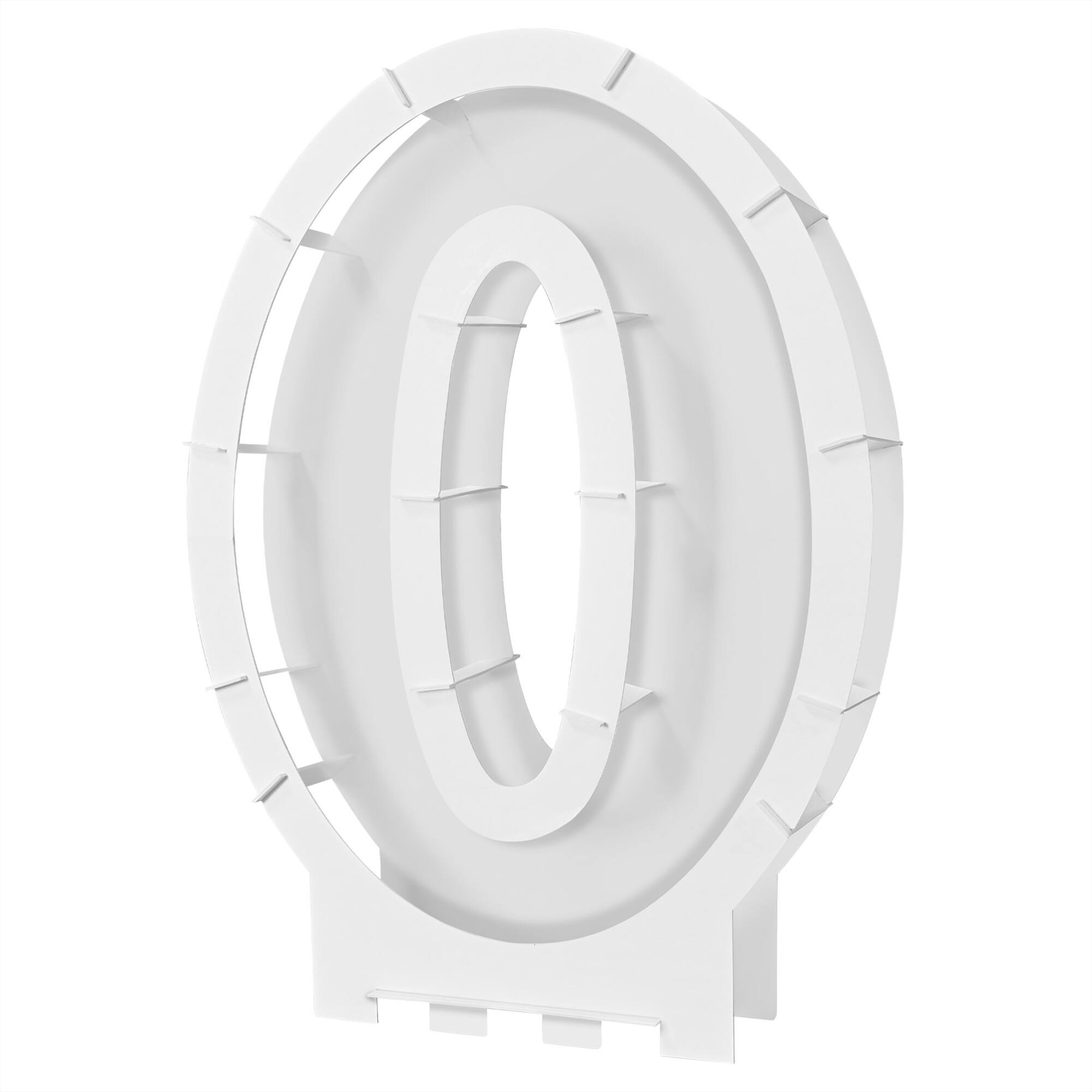 Beistle 32" White Balloon Mosaic Number Frame